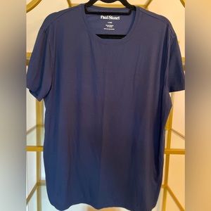 Paul Stuart Navy Tee, Size XL, Like New